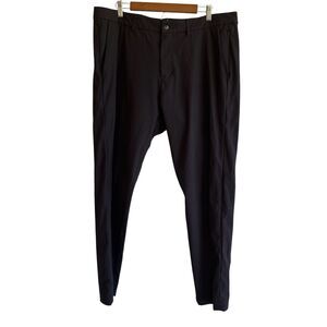 Lululemon Mens Commission Warpstreme Pants Size 38x31 Black Active Commuter